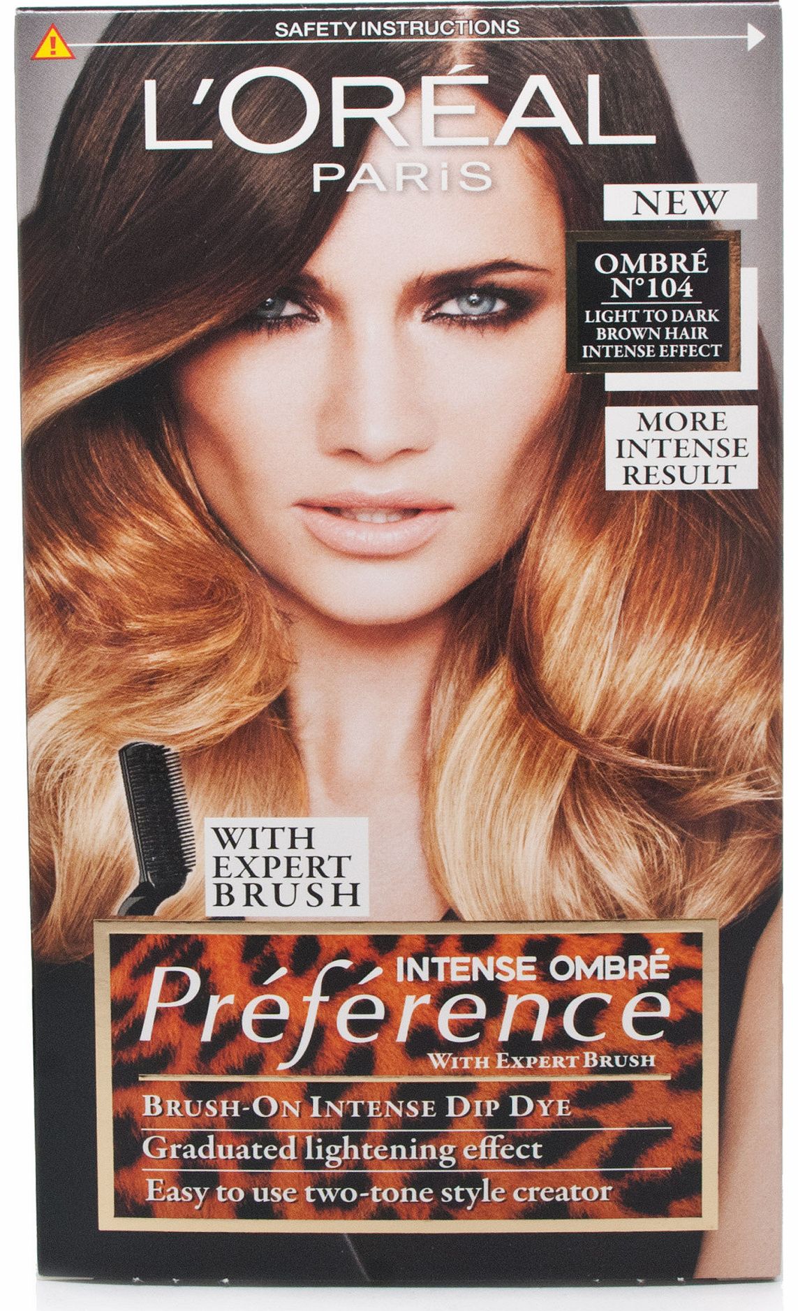 L'Oreal Preference Wild Ombre Intense 104