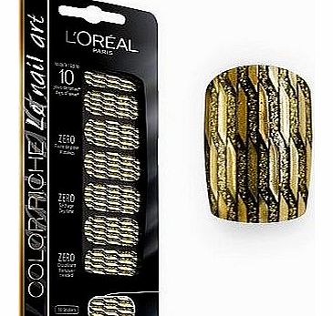 Loreal  Paris Colour Riche Nail Stickers DOr