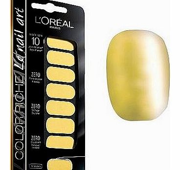 Loreal  Paris Colour Riche Nail Stickers Feuille