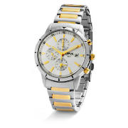 Lorus mens two tone chrono bracelet watch 100m