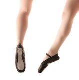 So Danca Leather Ballet Shoe Black