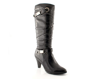 Twist Strap High Leg Boot