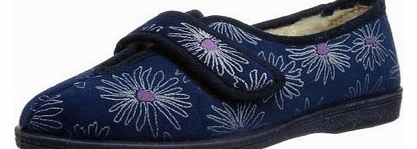 Lotus Womens Carnation Slippers 3435 Navy 6 UK, 39 EU