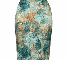 Louche Larue cotton blend pencil skirt