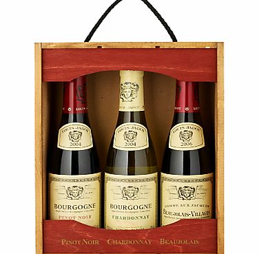 Louis Jadot Wine Set, 3 x 37.5cl