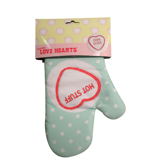 LOVE Hearts Hot Stuff Oven Glove