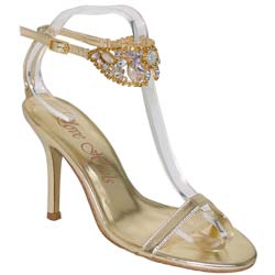 LOVE HEELS LH PASSION JEWEL CUFF SAND