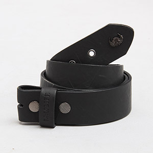 Lowlife Elwin Blank belt (no buckle) - Black