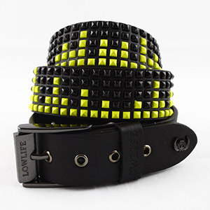 Shrink Belt - Textured Blk/Yell