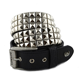 Triple S Belt - Black/Silver