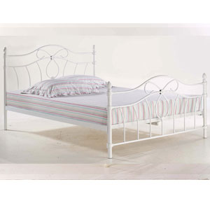 , Monaco, 4FT 6 Double Metal Bedstead