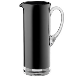 Jazz Glass Jug- Black