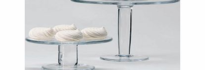 LSA Klara Glass Cakestands Cakestand High 30cm