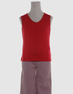 TOPWEAR Sleeveless t-shirts GIRLS on YOOX.COM