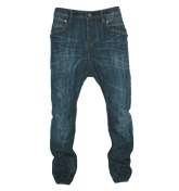 Darlek Blue Watch Tapered Fit Jeans -