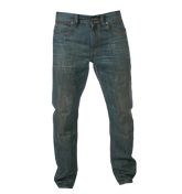 Dwain Piper Dark Days Slim Fit Jeans -