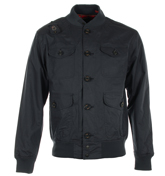 Grant Dark Navy Multi-Pocket Jacket