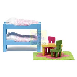 Lundby Dolls House Sm land Childrens Bedroom