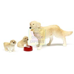 Lundby Dolls House Sm land Dog Family