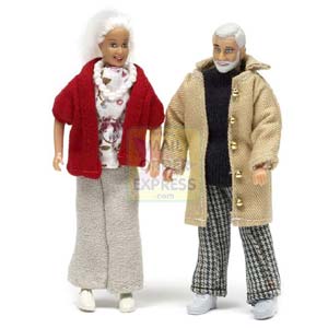 Lundby Dolls House Sm land Grandparents