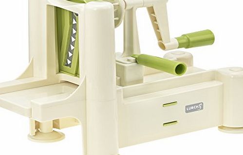 Lurch Spirali 10203 Vegetable Spiralizer Green/Cream