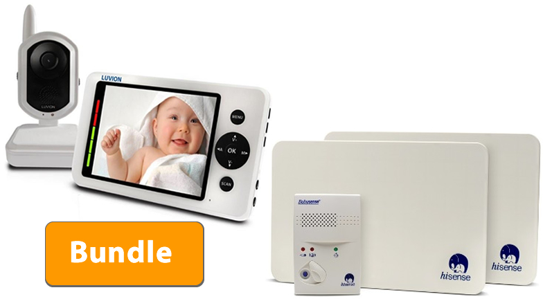 Luvion Grand Elite Baby Monitor and Babysense II