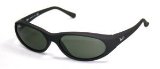 Ray Ban Sunglasses Daddy-O Oval Wrap Matte Black (59)