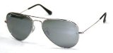 Ray Ban Sunglasses Large Metal Silver(55)