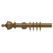 35mm Wood Pole Urn Finial 200cm Oak