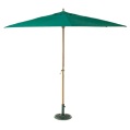 3-metre wooden parasol with crank handle