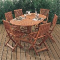 7-piece hardwood set