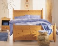 camargue bedstead and bedside cabinet