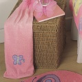 LXDirect girls squares towel set