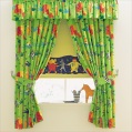 kids jungle roller blind