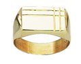 mens 9ct signet ring