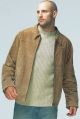 LXDirect mens harrington jacket - tan suede