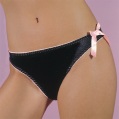 satin low rise tangas