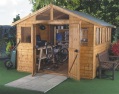 workshop apex shed