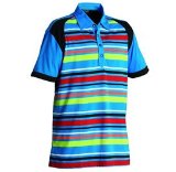 Lyle & Scott Galvin Green Jones Polo Shirt Intense Blue/Multi Coloured XL