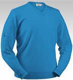 Lyle & Scott Glenbrae Golf Lambswool Sweater Sky L