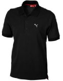 Lyle & Scott Puma Golf Plain Pique Polo Black M