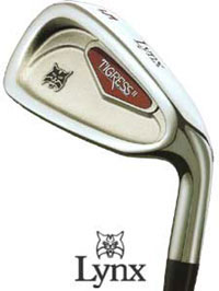 Lynx Ladies Lynx Tigress II Irons 4-SW (graphite shafts)