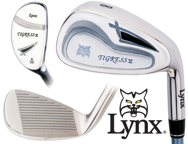 LADIES TIGRESS IRONS (COMBO SET) GRAPHITE SHAFTS