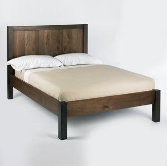 Walnut 150cm Kingsize Bedstead (Sprung Slats)