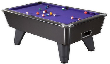 M M Professional 8ft. Winner Slate Bed English Pool Table