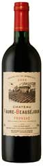 M.T. Vins Chateau Faure-Beausejour 2004 RED France