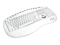 RFKEY USB WIRELESS MULTIMEDIA KEYBOARD ICE