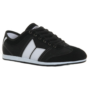 Brighton Canvas shoe - Black/White