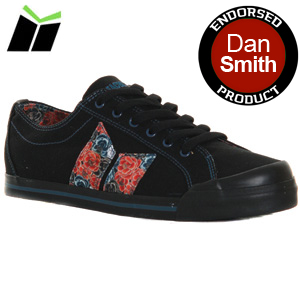 Eliot Vegan canvas shoe - Black/Dan Smith