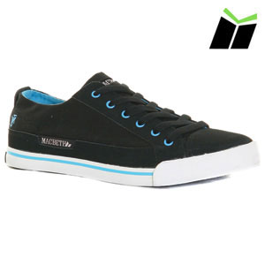 Matthew Vegan shoe - Black/Light Blue